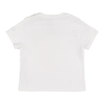 Saint Barth T-Shirt Girocollo Tinta Unita con Stampa per Bambina ELLY0010349 BIANCO SAINT BARTH 