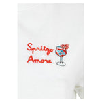 Saint Barth T-Shirt Girocollo Tinta Unita Stampa Snoopie per Bambino EMILIE BIANCO SAINT BARTH 