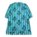 Saint Barth Abito Mezza Manica Stampa Fantasia Floreale per Bambina JUMEIRA VERDE SAINT BARTH 