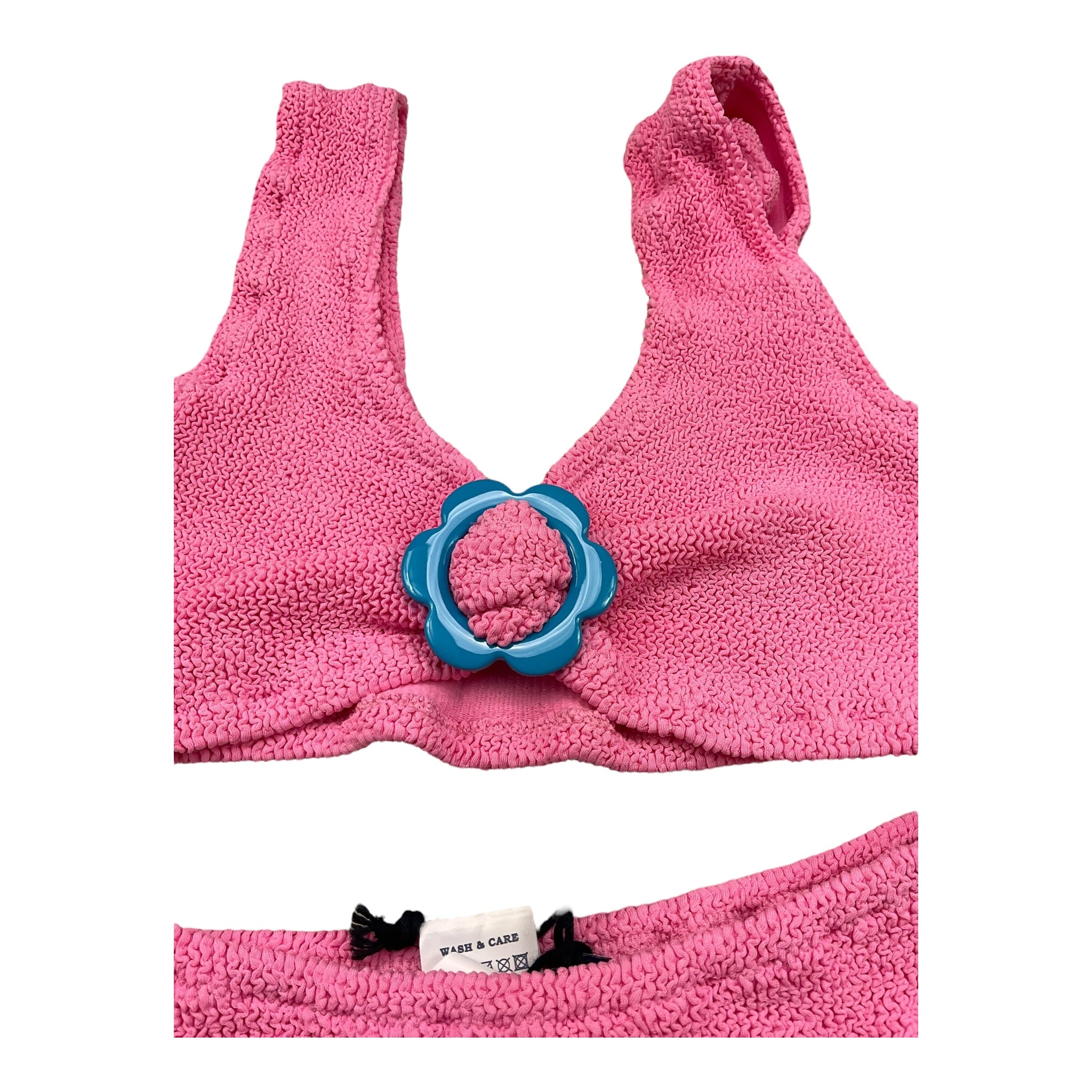 Saint Barth Costume 2 Pezzi Tinta Unita per Bambina KOURTNEY ROSA SAINT BARTH 