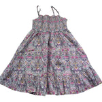 Saint Barth Abito Bretelline Stampa Fantasia Floreale per Bambina MIKI00001 ROSA SAINT BARTH 
