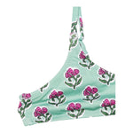 Saint Barth Costume 2 Pezzi Triangolo-Mutandina per Bambina PALO0020 VERDE SAINT BARTH 