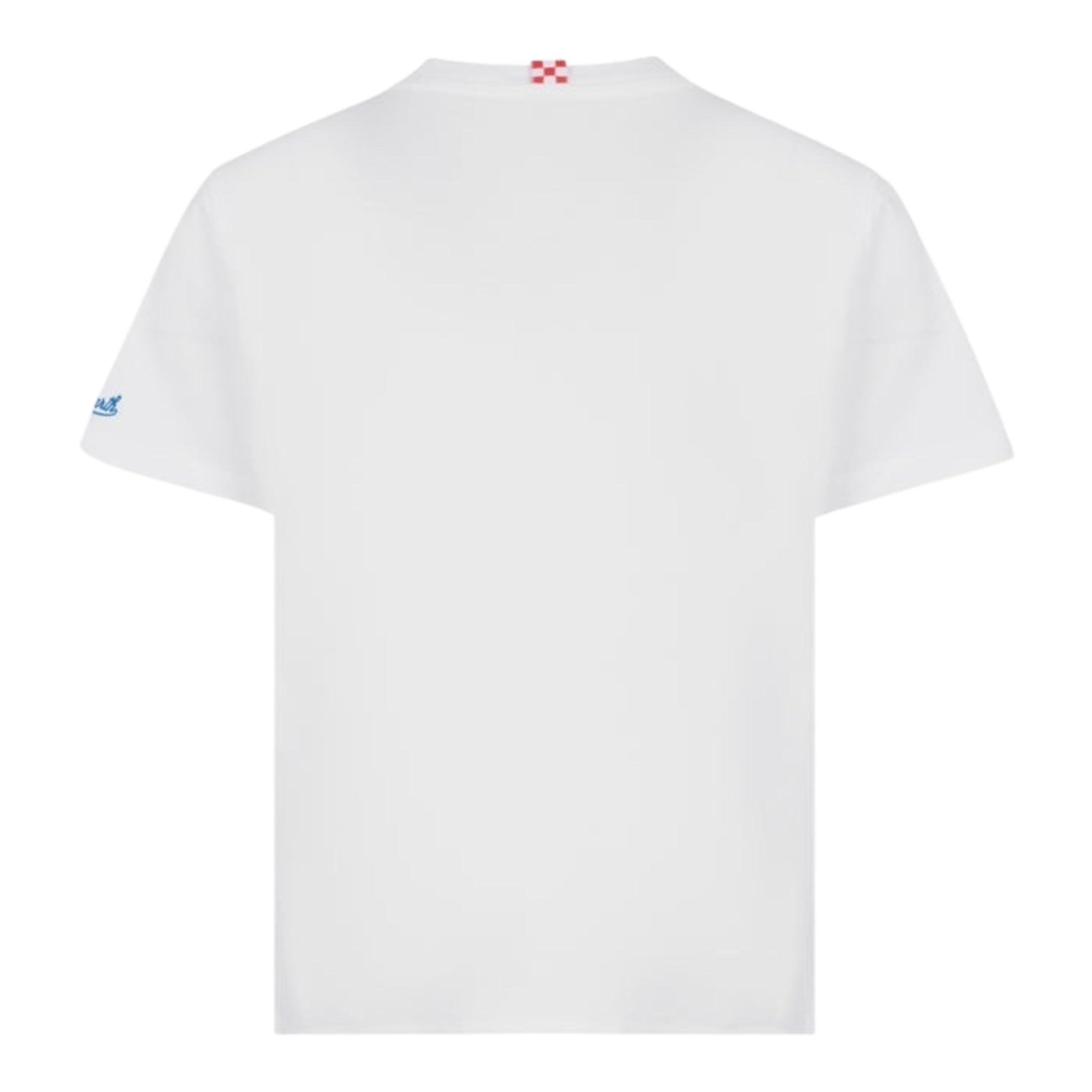 Saint Barth T-Shirt Girocollo Tinta Unita con Stampa per Bambino POT000222 BIANCO SAINT BARTH 