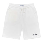 Saint Barth Bermuda Tinta Unita con Elastico In Vita per Neonato RANL001N BIANCO SAINT BARTH 