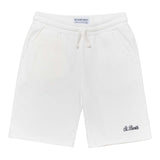 Saint Barth Bermuda Tinta Unita con Elastico In Vita per Neonato RANL001N BIANCO SAINT BARTH 