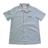 Saint Barth Camicia Mezza Manica Fantasia A Righe per Bambino SIFNOS BLU SAINT BARTH 