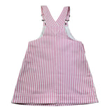 Saint Barth Salopette Fantasia A Irghe per Bambina TECLA BIANCO/ROSA SAINT BARTH 