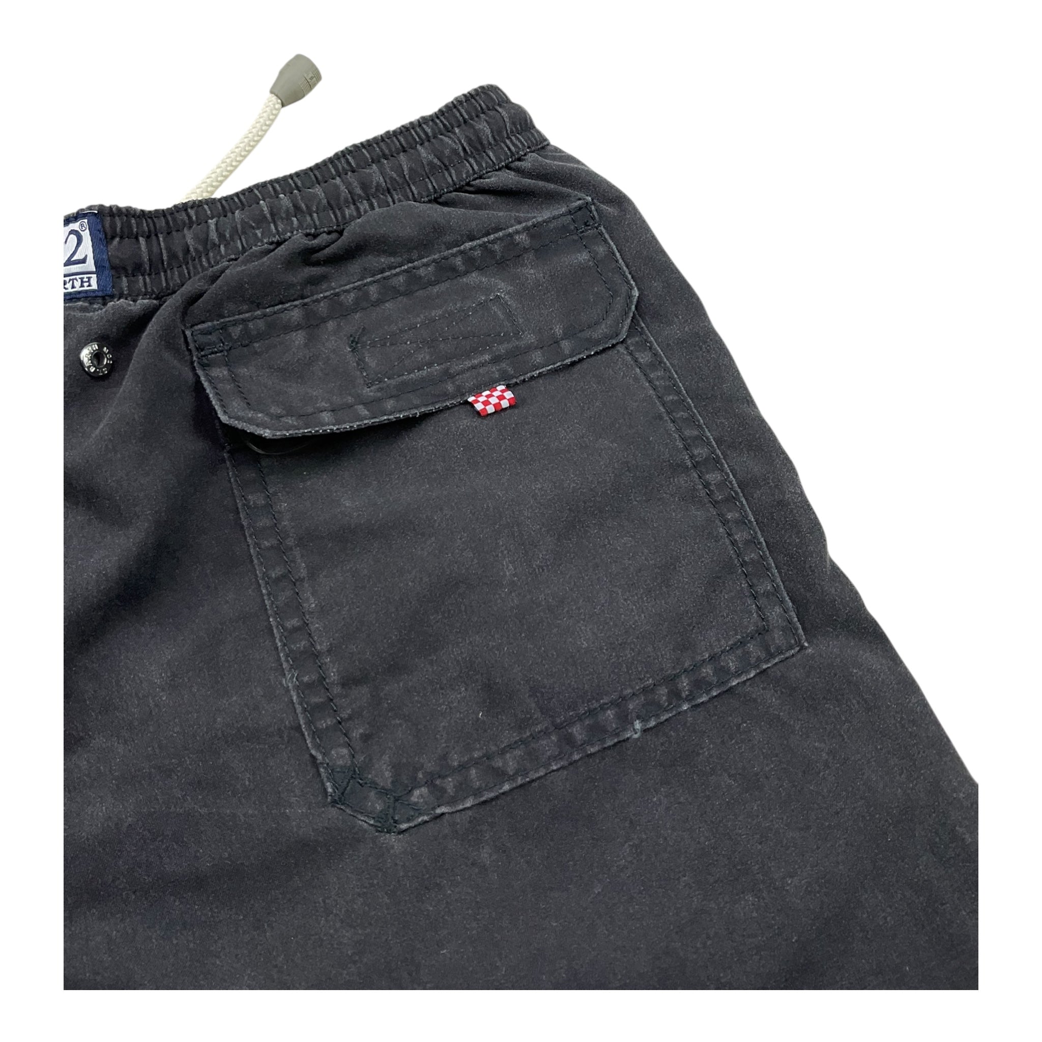 Saint Barth Costume Tinta Unita con Stampa In Contrasto per Bambino TENDER NERO SAINT BARTH 