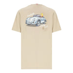 Saint Barth T-Shirt Girocollo Tinta Unita con Stampa per Bambino TSH000105355 BEIGE SAINT BARTH 