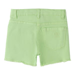 Sarabanda Short Tinta Unita con Girovita Regolabile per Bambina 06592 VERDE SARABANDA 