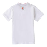 Sarabanda T-Shirt Tinta Unita con Stampa per Neonato 0B144XN BIANCO SARABANDA 