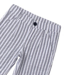 Sarabanda Bermuda Bicolore con Fantasia A Righe per Bambino 0B152 BIANCO/GRIGIO SARABANDA 