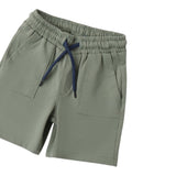 Sarabanda Bermuda Tinta Unita con Elastico In Vita per Bambino 0B155X VERDE SARABANDA 