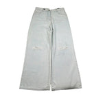 Sarabanda Jeans Tinta Unita con Girovita Regolabile per Bambina 0B539 AZZURRO SARABANDA 