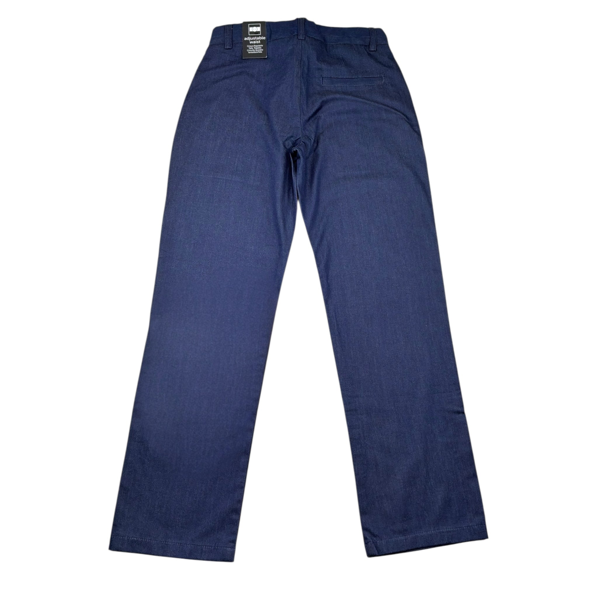 Sarabanda Pantalone Tinta Unita con Girovita Regolabile per Bambino 0B662 BLU SARABANDA 