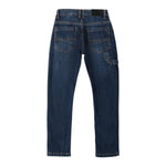 Sarabanda Jeans Tinta Unita con Girovita Regolabile per Bambino 0B752 BLU SARABANDA 