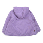 Save The Duck Giubbino Tinta Unita con Zip E Cappuccio per Bambina J32196G LILLA SAVE THE DUCK 