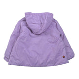 Save The Duck Giubbino Tinta Unita con Zip E Cappuccio per Bambina J32196G LILLA SAVE THE DUCK 