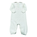 Scaldacuore Tutina Tinta Unita In Maglia per Neonata PS01FAI23 BIANCO SCALDACUORE 