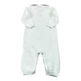 Scaldacuore Tutina Tinta Unita In Maglia per Neonata PS01FAI23 BIANCO SCALDACUORE 