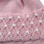 Scaldacuore Cappello Tinta Unita Maglia per Neonata PS14FPE24 ROSA SCALDACUORE 