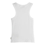 Scotch & Shrunk Canotta Tinta Unita A Costine per Bambino 179374 BIANCO SCOTCH & SHRUNK 