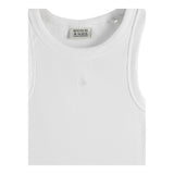 Scotch & Shrunk Canotta Tinta Unita A Costine per Bambino 179374 BIANCO SCOTCH & SHRUNK 