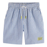 Scotch & Shrunk Bermuda Bicolore con Fantasia A Righe per Bambino 179434 BIANCO SCOTCH & SHRUNK 