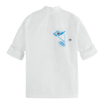Scotch & Shrunk Camicia Tinta Unita con Stampa per Bambino 179461 BIANCO SCOTCH & SHRUNK 