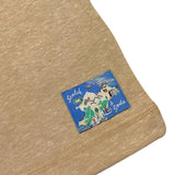 Scotch & Shrunk T-Shirt Tinta Unita Girocollo con Stampa per Bambino 179498 BEIGE SCOTCH & SHRUNK 