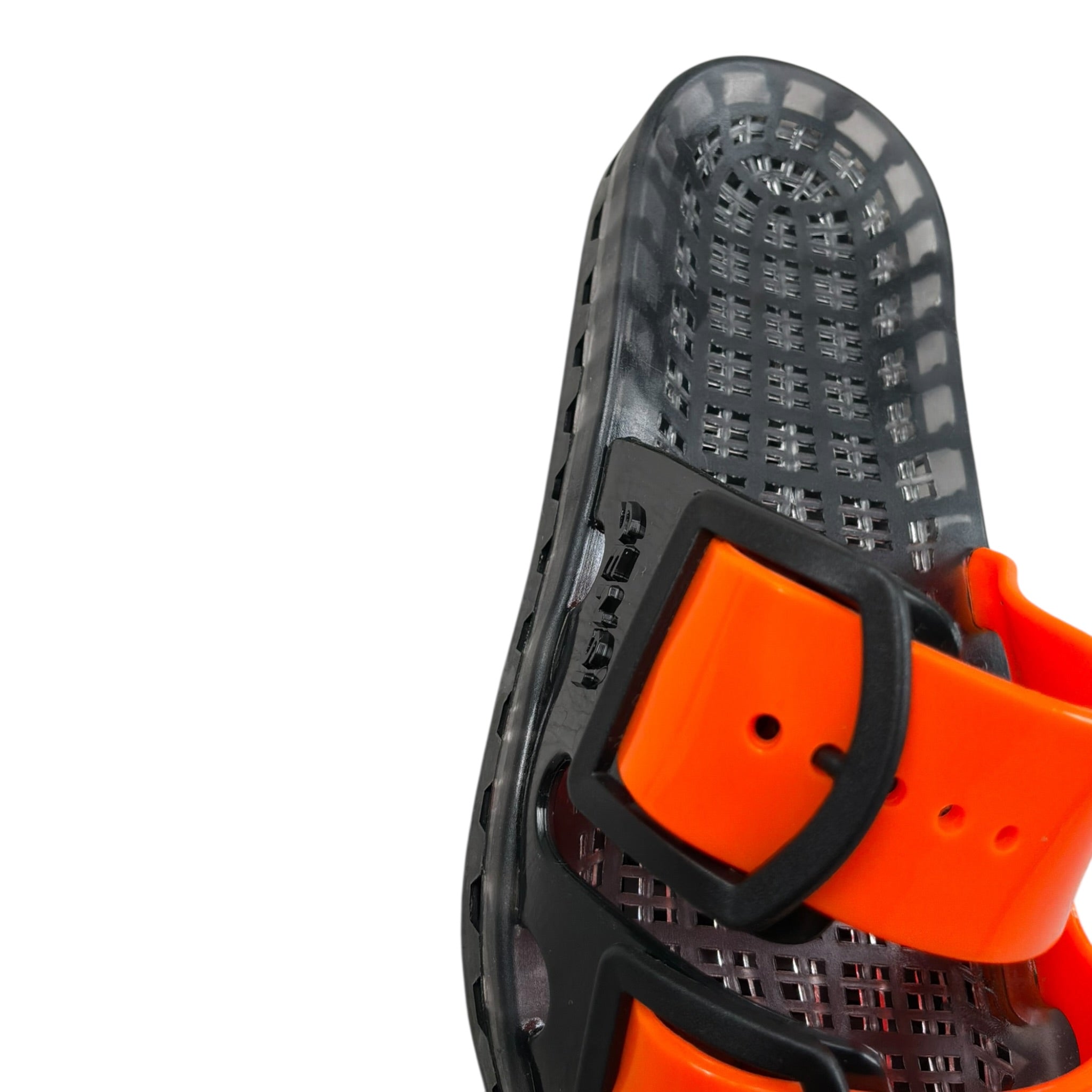 Sensi Ciabatta Bicolore per Bambino 4151 NERO/ARANCIONE SENSI 
