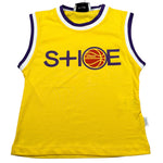 Shoe Canotta tinta unita con Logo Giallo per Bambino SHSS25B88 GIALLO SHOE 