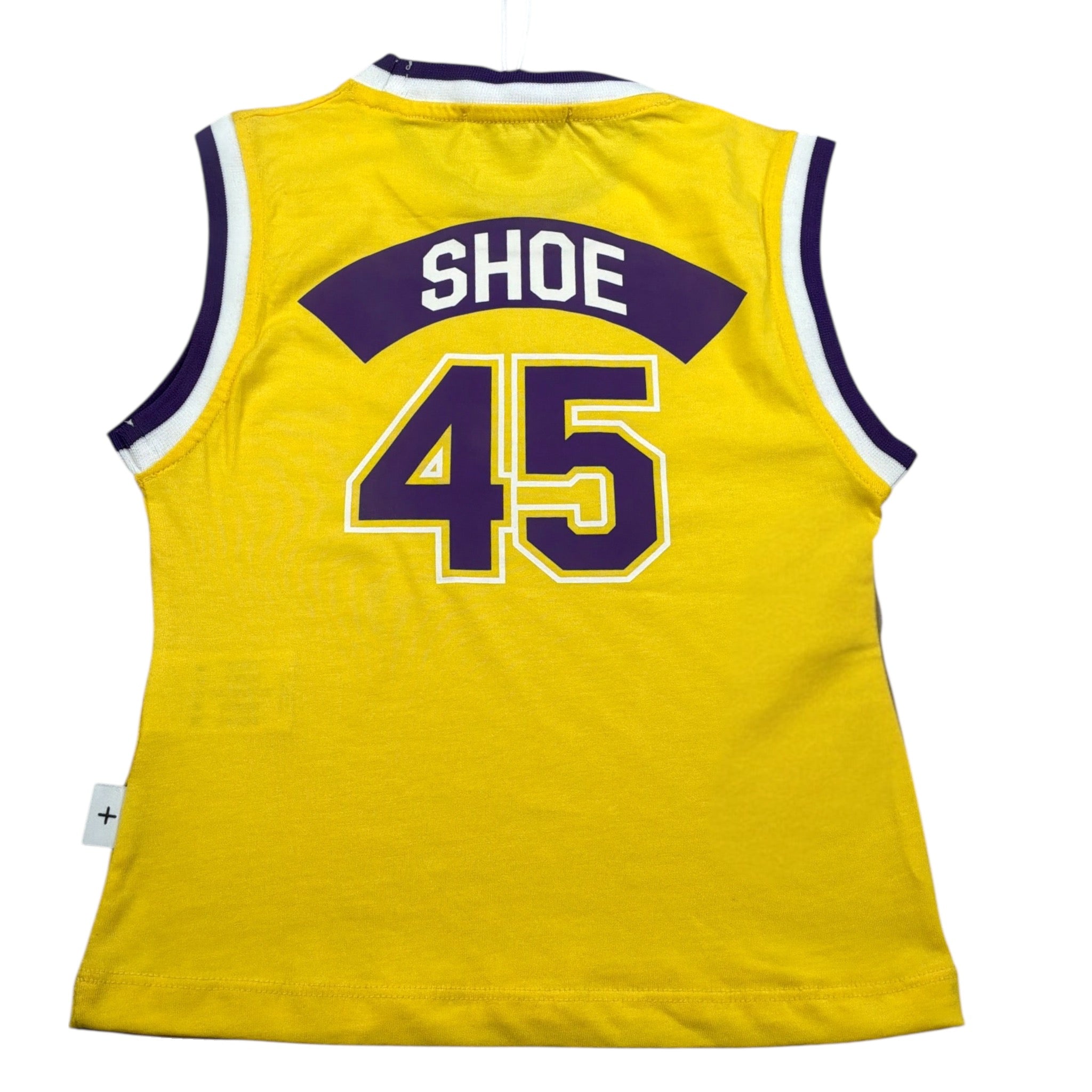 Shoe Canotta tinta unita con Logo Giallo per Bambino SHSS25B88 GIALLO SHOE 