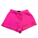 Shoe Short In Felpa tinta unita con Logo Fuxia per Bambina SHSS25G14 FUXIA SHOE 