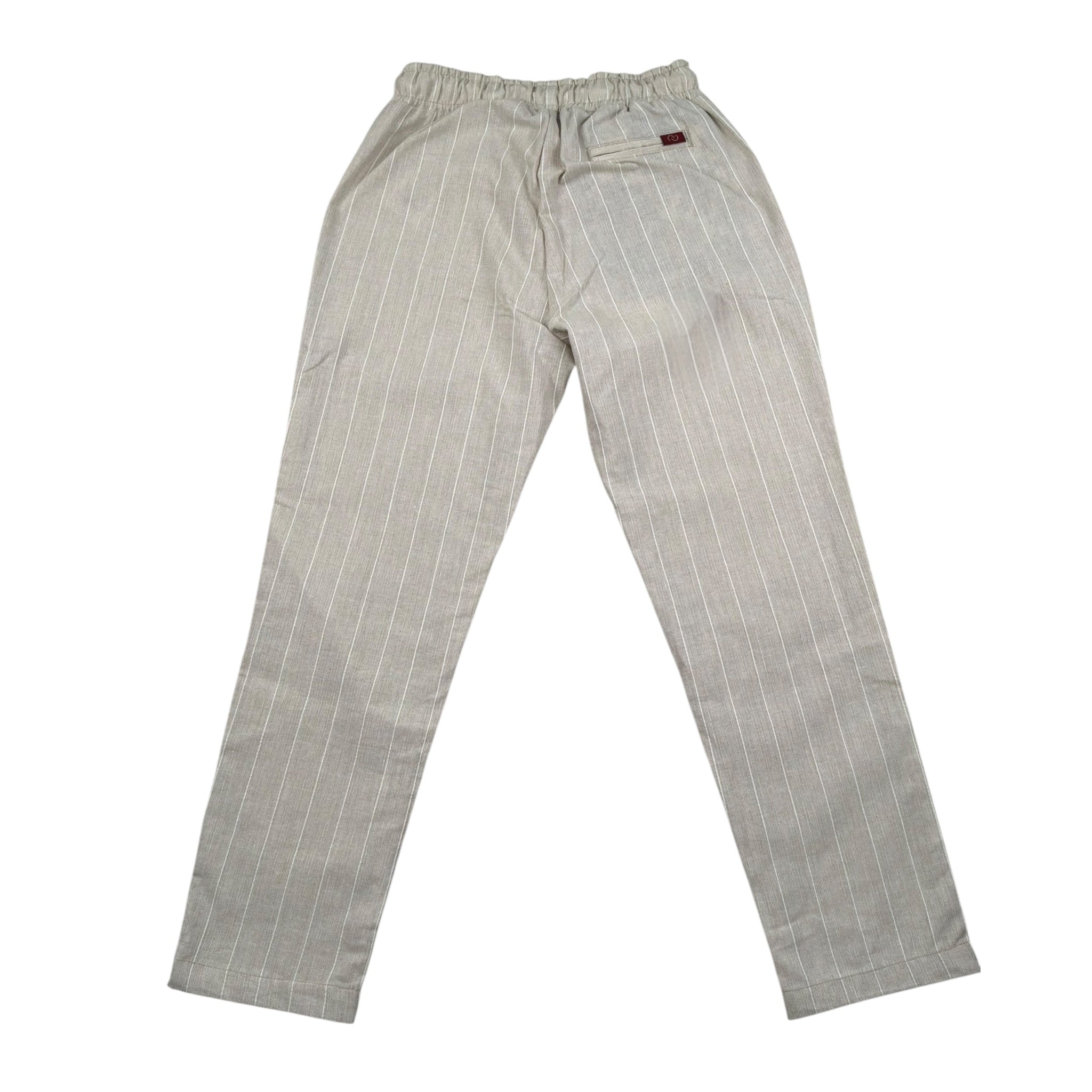 Siviglia Pantalone Tinta Unita con Elastico In Vita per Bambino SVJPT17232 BEIGE SIVIGLIA 