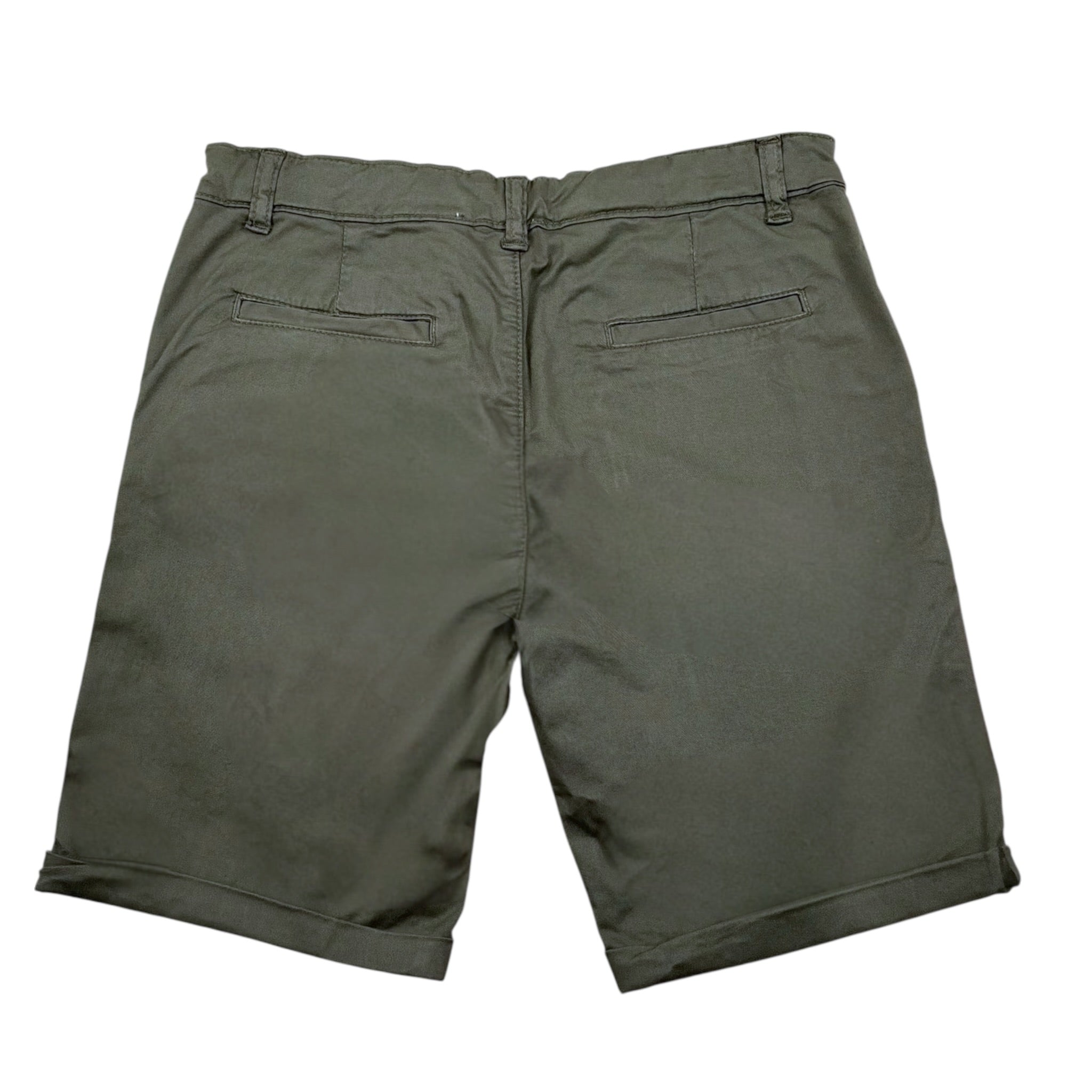 Siviglia Bermuda Tinta Unita con Girovita Regolabile per Bambino SVJSO17249 VERDE SIVIGLIA 