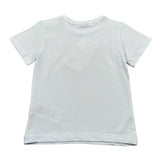 Siviglia T-Shirt Girocollo Tinta Unita con Stampa per Bambino SVNTS17283J BIANCO SIVIGLIA 