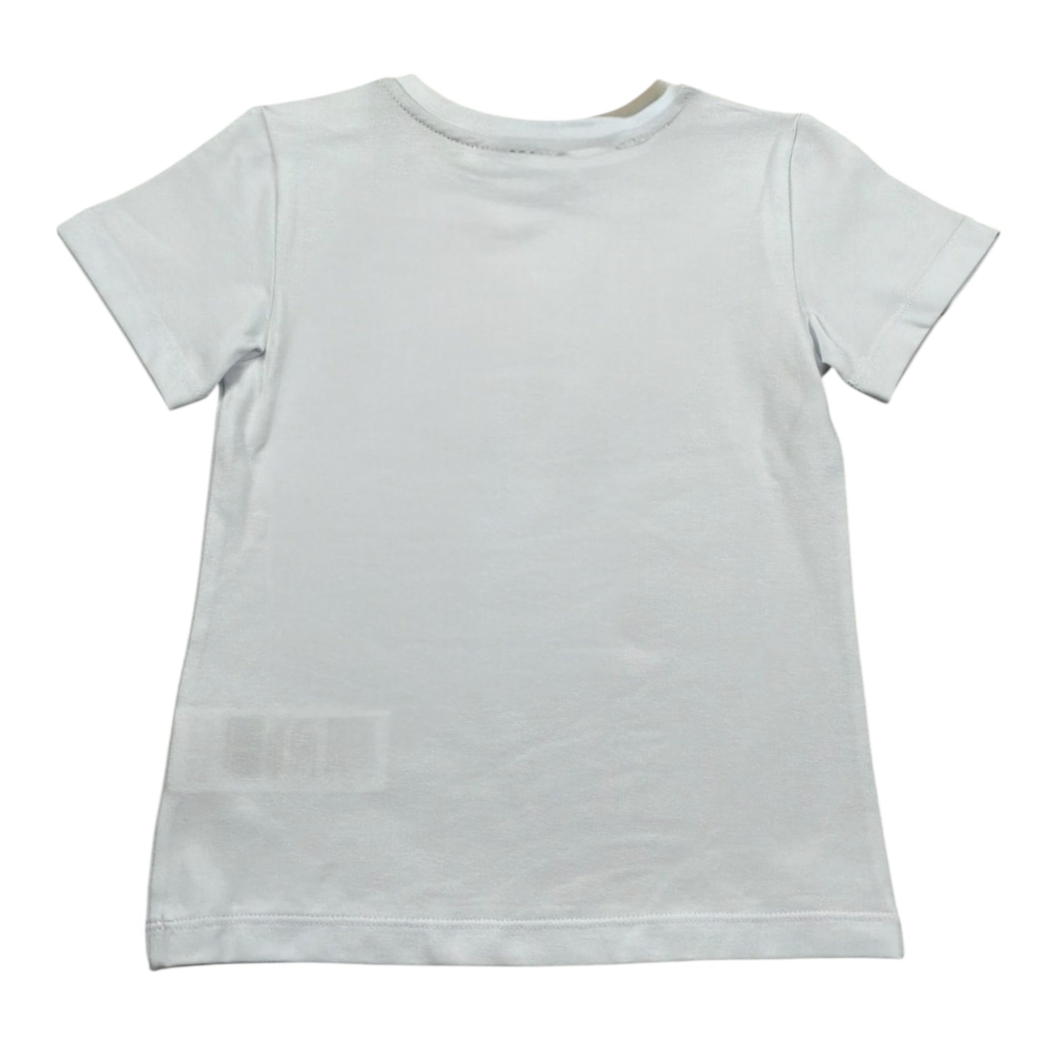 Siviglia T-Shirt Girocollo Tinta Unita con Stampa per Neonato SVNTS17286 BIANCO SIVIGLIA 