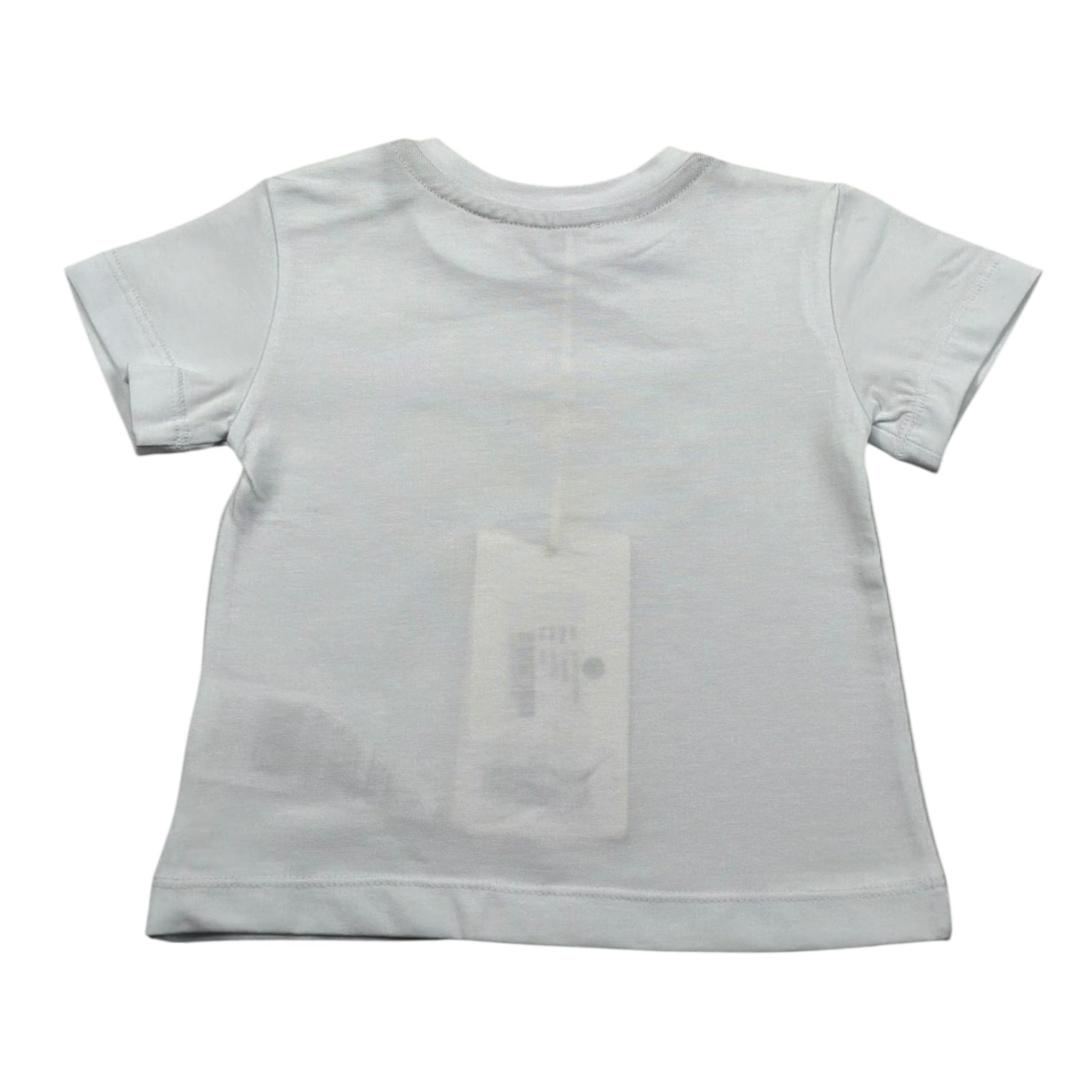 Siviglia T-Shirt Girocollo Tinta Unita con Stampa per Neonato SVNTS17289 BIANCO SIVIGLIA 