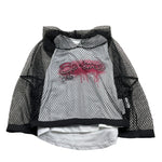 So Twee By Miss Grant Set Felpa Traforata-Canotta per Bambina ST0020 NERO SO TWEE BY MISS GRANT 