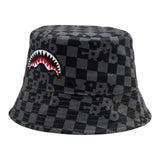 Sprayground Cappello Modello Pescatore Bicolore con Fantasia per Bambino SP14998BRW NERO SPRAYGROUND 