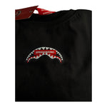 Sprayground T-Shirt Girocollo Tinta Unita con Stampa per Bambino SPY1114BLK NERO SPRAYGROUND 