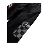 Sprayground Pantalone Tuta Tinta Unita con Stampa per Bambino SPY1152GREY NERO SPRAYGROUND 