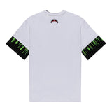 Sprayground T-Shirt Girocollo Tinta Unita con Stampa per Bambino SPY1254 BIANCO SPRAYGROUND 