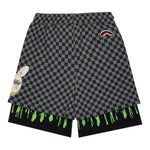 Sprayground Bermuda Tuta Fantasia Quadretti per Bambino SPY1257E GRIGIO SPRAYGROUND 