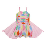 Stella Mccartney Tuta Intera Bretelline Tinta Unita per Bambina TW1A82 ROSA STELLA McCARTNEY 