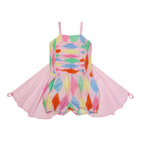 Stella Mccartney Tuta Intera Bretelline Tinta Unita per Bambina TW1A82 ROSA STELLA McCARTNEY 