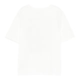 Stella Mccartney T-Shirt Girocollo Tinta Unita con Stampa per Neonata TW8A11N BIANCO STELLA McCARTNEY 