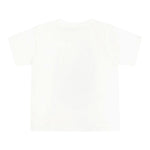Stella Mccartney T-Shirt Girocollo Tinta Unita con Stampa per Bambina TW8S31 BIANCO STELLA McCARTNEY 
