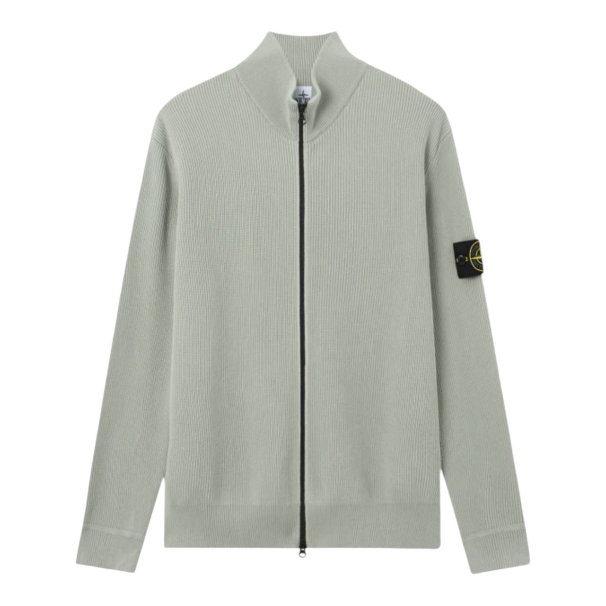 Stone Island Maglia Tinta Unita Collo Alto con Zip per Bambino K1S165100006 BEIGE STONE ISLAND 